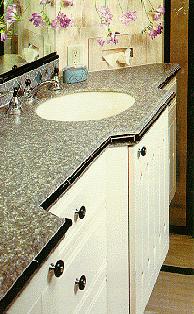 Bathroom countertop